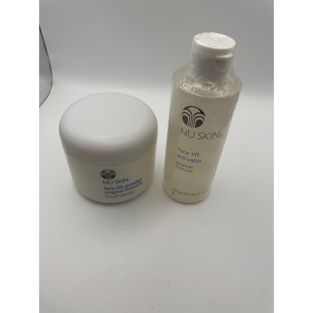 Nu Skin Face Lift Powder 75g and Activator 125ml Set Original Formula New